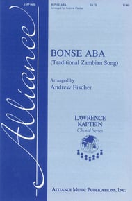 Bonse Aba SATB choral sheet music cover Thumbnail